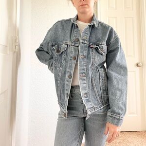 Vintage Levi’s Embroidered Jean Jacket